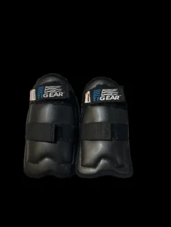 Used Ti Martial Arts Shin Pads Black Youth