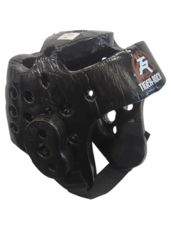 Used TIGER ROCK HEADGEAR Martial Arts Head Gear Black