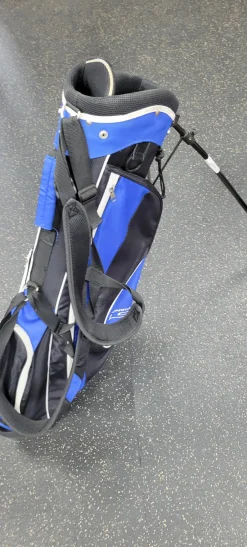 Used TiTech 5 WAY STAND BAG Mens Stand Bag Navy Blue
