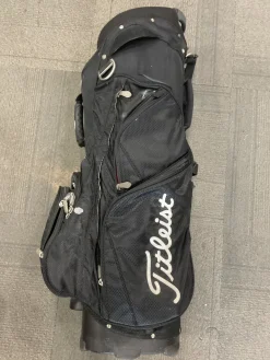 Used Titleist 14 WAY CART BAG Mens Cart Bag Black
