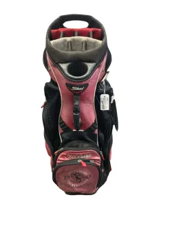 Used Titleist 14 WAY SCC Mens Cart Bag Red