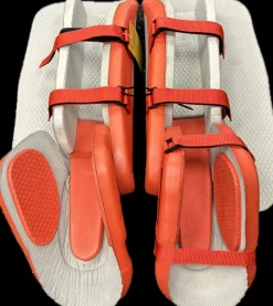 Used TK SHIN GUARDS FH Shin Guards Orange 18"