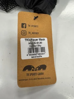 Used TK TK3 PLAYERS MASK FH Facial Protection Teal Senior