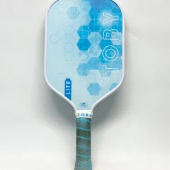 Used TOBY LITE Pickleball Racquet Carolina Blue