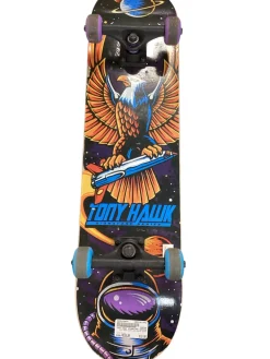 Used TONY HAWK SIGNATURE SERIES BOARD Complete Skateboard Black Regular