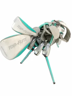 Used Top Flite 9 PC SET Jr Club Set RH 9 Piece