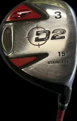 Used Top Flite D2 Mens Fairway Wood RH 3 Wood