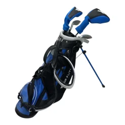 Used Top Flite Mens Package Set Right Hand Royal Blue 6 Piece