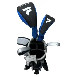 Used Top Flite Mens Package Set Right Hand Royal Blue 6 Piece