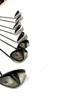 Used Top Flite TI MATRIX Mens Package Set RH Black 8 Piece