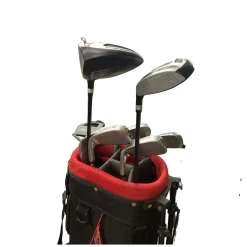Used Top Flite TOP FLITE 8 PIECE Mens Package Set RH Black And Red 8 Piece