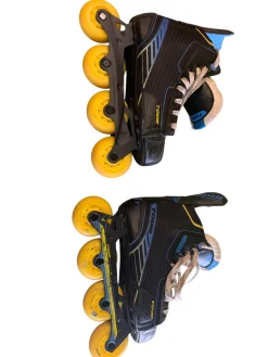 Used Tour Craft Roller Hockey Skates Black Senior 6