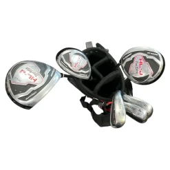 Used Tour Edge HL-J Jr Package Set LH Black 7 Piece