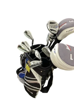 Used Tour Edge HP7 Mens Package Set RH Navy Blue 12 Piece