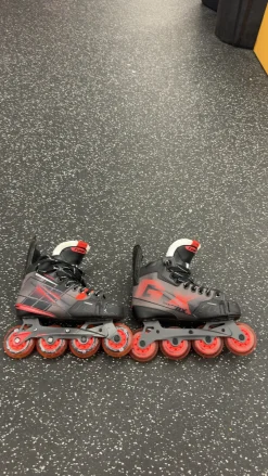 Used Tour Skate CODE GX Roller Hockey Skates Black Junior 05
