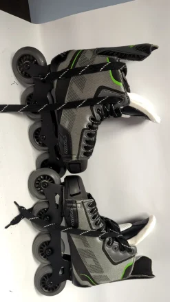 Used Tour Skate Roller Hockey Skates Black Senior 7