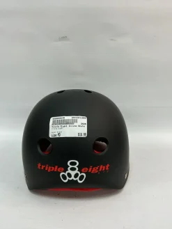 Used Triple Eight Inline Skate Helmet Black MD