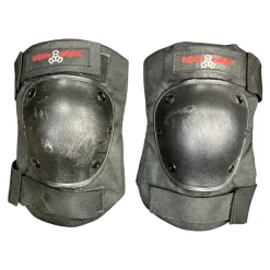 Used Triple Eight Skateboard Elbow Pads Black Senior