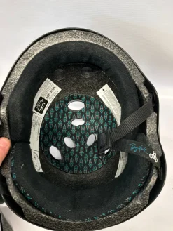 Used Triple Eight Skateboard Helmet Black XL