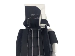 Used True CATALYST Goalie Leg Pads Junior White/Black 28+2”