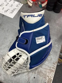 Used True CATALYST 7X3 Senior Goalie Catcher Royal Blue