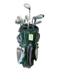 Used Turbo Power PACKAGE SET NO DRIVER NO 9IR Mens Package Set RH Green 10 Piece