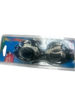Used TYR HAPPY FISH Swim Goggles Black And White