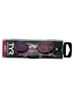 Used TYR Swim Goggles Purple
