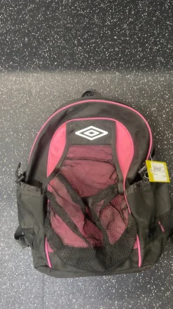 Used Umbro Soccer Player Sackpack Black