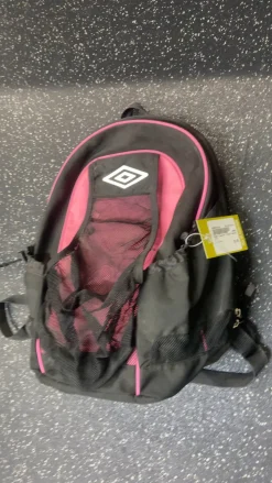Used Umbro Soccer Player Sackpack Black