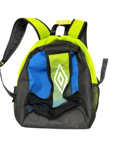 Used Umbro Soccer Player Sackpack Black/Yellow/Royal
