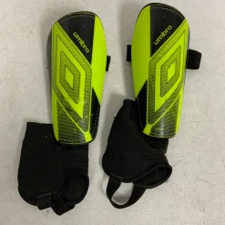 Used Umbro Soccer Shin Guards Junior Yellow MD