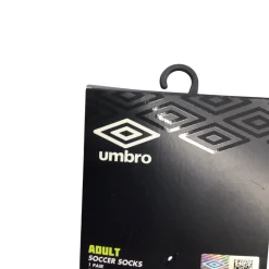 Used Umbro SOCKS Soccer Socks White LG