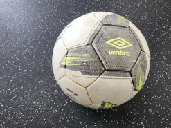 Used Umbro TRI STAR All Size Soccer Ball Tan 5