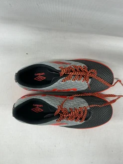 Used Umbro TURF 3.0 Soccer Turf Shoes Orange Junior 03
