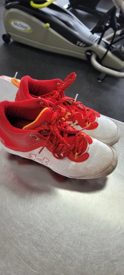 Used Under Armour 3 BB/SB Cleats Red Junior 03