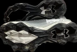 Used Under Armour Adult FB Cleats Black Senior 6.5