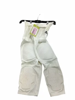 Used Under Armour Adult FB Integrated Pants White MD