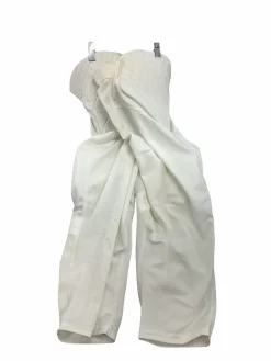 Used Under Armour Adult FB Integrated Pants White MD