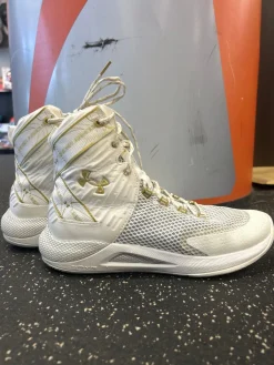 Used Under Armour HOVR Highlight Ace VB Shoes Adult White Senior 8.5