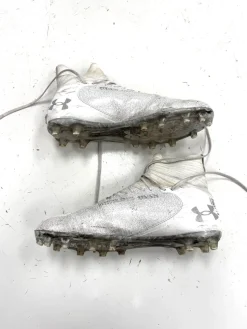 Used Under Armour LAX Cleats Mens White Senior 11