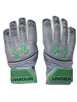 Used Under Armour MAGNETIC PRO Soccer Goalie Gloves Purple 4