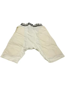 Used Under Armour PADDED SHORTS Lacrosse Bottom A White MD
