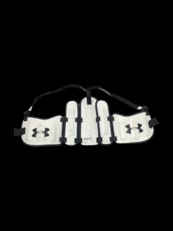 Used Under Armour RIB PADS Lacrosse Rib Pads White Senior
