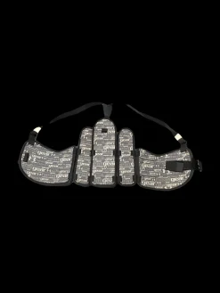 Used Under Armour RIB PADS Lacrosse Rib Pads White Senior