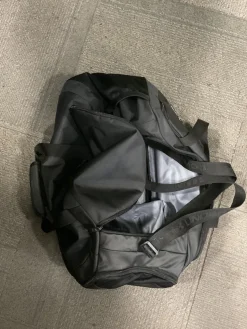 Used Under Armour SMALL DUFFLE BAG Soccer Player Duffel Bag Black