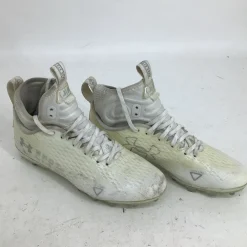 Used Under Armour SPOTLIGHT LUX MC 2.0 SR 8 LAX CLEATS LAX Cleats Mens White Senior 8