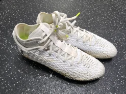 Used Under Armour SPOTLIGHT LAX Cleats Mens White Senior 11.5