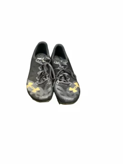 Used Under Armour Track & Field Cleats Adult Black Senior 10.5