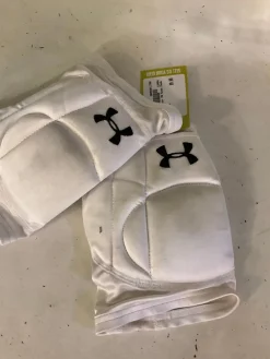 Used Under Armour VB Knee Pads White